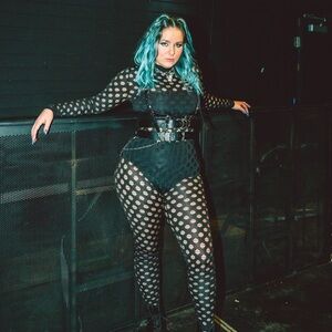 Black Mesh Jumpsuit – Worn on US Tour